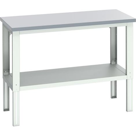 Bott 41003678.16V Cubio Adjustable Bench with Shelf, ESD Laminate Top 1500 x 750mm