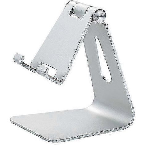 Support de téléphone pliable en métal aluminium robuste pour téléphone portable et iPad (1/5)