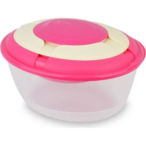 355305 Tapper para almuerzo con envase gel de hielo frío-calor  Color: Fucsia