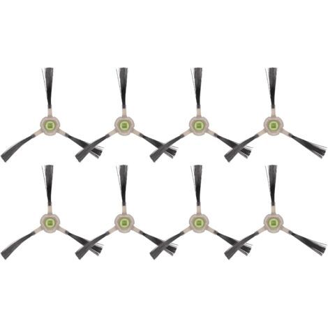 (8 Pièces) Brosses latérales Compatibles avec Lefant M3, M1, M330 Pro, M2 Pro, M320, M310, M210B M210 Pro M210P M213S M210S M210 M213, OKP Life K2 K3 K3A K4 K5, d'accessoires pour brosses laté (1/5)