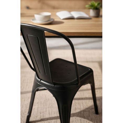 Packs Sillas Comedor - Pack 4 Sillas Torix - Negro (1/5)
