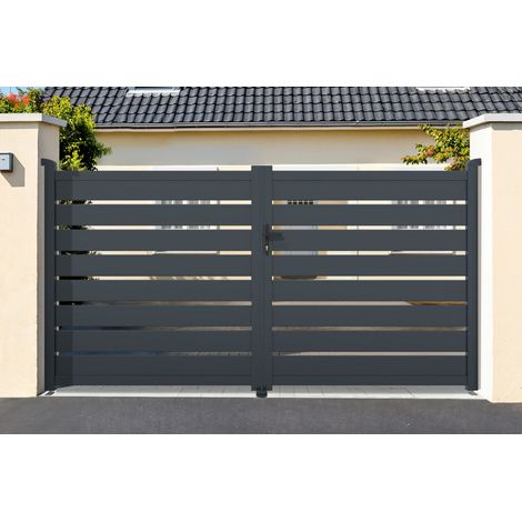 Puerta Batiente de aluminio 3,5m VOGEL 350 x 160 cm