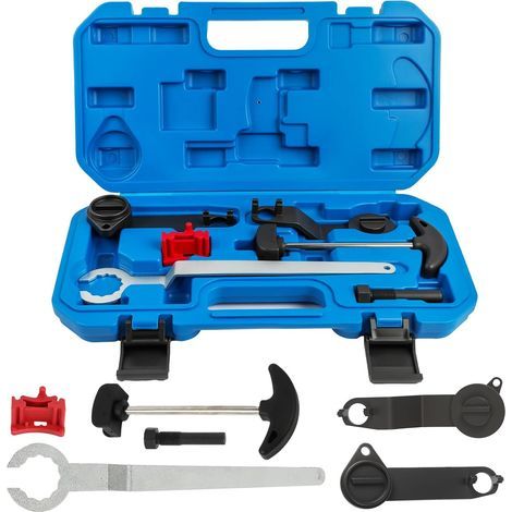 Herramienta para árbol de levas de motor de automóvil, juego de herramientas para correa de distribución para VAG EA211 Series 1.2L 1.4L 1.4T 1.5T 1.6L FSI TSI TFSI, compatible con VW/New Jetta/Santan (1/5)