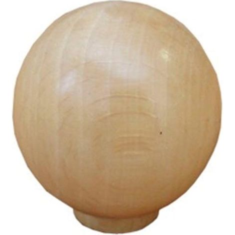 Pomo De 30 Haya Laca Natural Herrajes Nesu