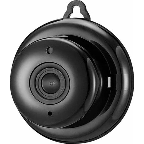 1080P Mini-Videokamera für drinnen und draußen mit WLAN, 150° Weitwinkel, Infrarot-Nachtsicht, Bewegungserkennung, 64 GB erweiterbarem Speicher, für Babys und Tiere (1/5)