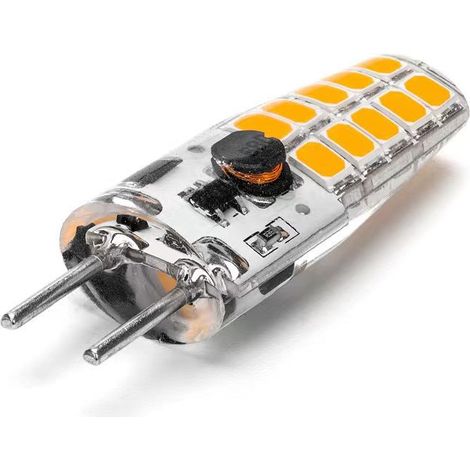 Ampoule LED GY6.35/G4 Dimmable 3W, AC/DC 12-24V, 2835 20LED, Broche Épaisse, Blanc Naturel, Remplacement Halogène (1/3)