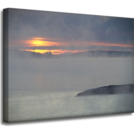 Leinwanddruck Natur Sonnenuntergang 40x30 cm