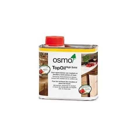 Finition huile cire pour bois dur – Application facile – 0.50L – Protection durable contre l'humidité – Osmo