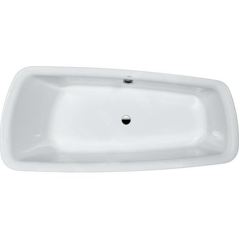 Baignoire Palomba, version encastrée 180 x 80 x 45,5 cm, blanche (1/2)