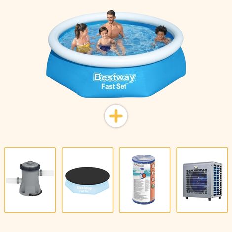 Bestway Bestway Fast Set Ronde - 244x61 cm - 5-pièces  S203 (1/5)