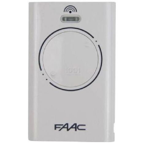 Télécommande FAAC XT2 868 SLH – 2 boutons – Fréquence 868.35 MHz – Programmation par auto-apprentissage – Émetteur mural pour motorisations (1/3)