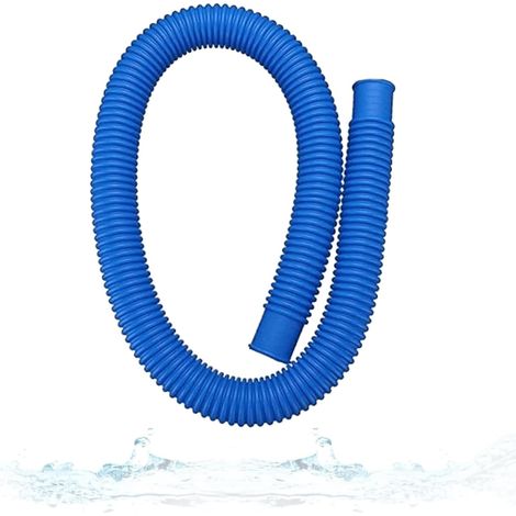 1,5 m langer Wasserschlauch als Ersatz für Pools, kompatibel mit Intex Coleman Summer Waves Pumpen (300/330/530/1000 Gallonen), blau (1/5)
