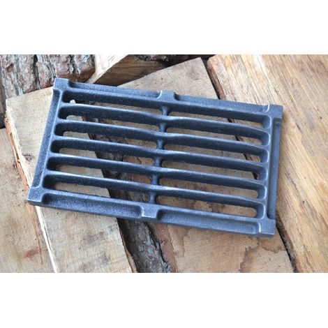 CA162 - 26,5 x 15 cm - Gusseiserner Rost für Ofen, Kamin, Küche (1/5)