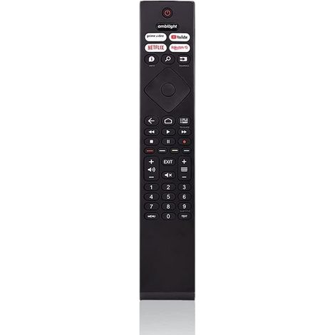 TéLéCommande de Remplacement pour Philips Ambilight 4K Ultra HDR OLED Android Smart TV 398GR10BEPHN0041BC BRC0984501/01 (1/4)