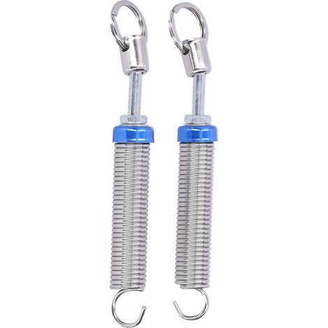 2 pièces ressort de levage de coffre réglable automatique pour couvercle de botte de queue automatique abaissement à distance dispositif ouvert argent bleu (1/5)