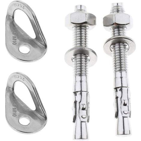 4-teilige 25-kN-Anker aus Edelstahl 304 für Kletter-, Bolzen- und Spreizdübel (1/5)