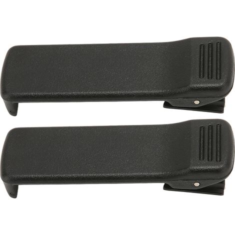 Lot de 2 clips de ceinture de rechange pour radios bidirectionnelles Motorola XTS 3000, XTS 3500, XTS 5000, XTS 4250, APX6000 et APX7000 (1/5)