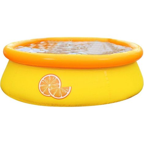 Flotteur de jeu gonflable type cône pour enfants, jouet extérieur piscine et jardin (1/2)
