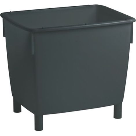 Contenitore leggero L945xP725xH830mm PE (HDPE) grigio basaltico (1/2)
