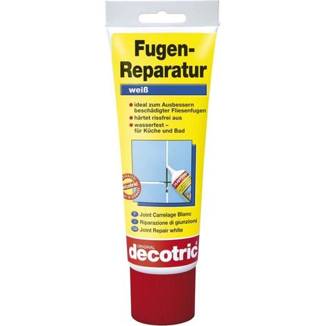 Decotric Fugen-Reparatur weiß 400 g Fugenmörtel (1/2)