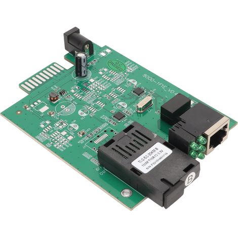 Transcepteur Ethernet Fibre SC 100 Mbps Tx1550nm/Rx1310nm Fibre Unique Monomode Port RJ45 Convertisseur Fibre vers Ethernet (1/5)