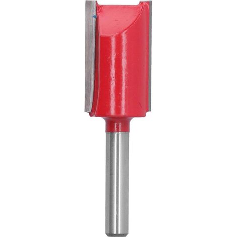 Fräser aus Hartmetall, 2 Schneiden, 1/4-Zoll-Schaft, Fräswerkzeug für die Holzbearbeitung, 1/4 x 18 x 25