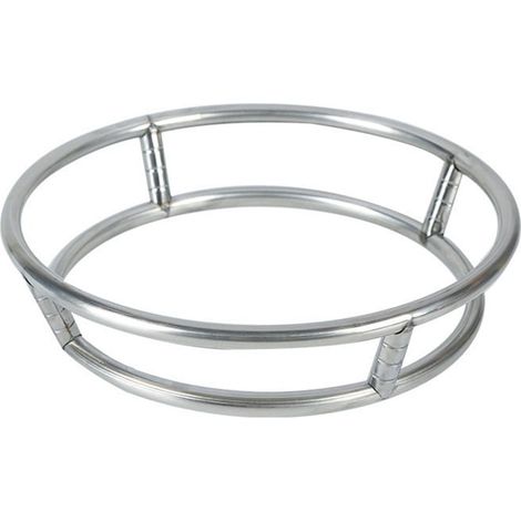 Rack Pour Wok - Support En Acier Inoxydable - Protection Thermique Pour Plans De Travail - 23 X 23 X 6 Cm - 1 Pièce (1/3)