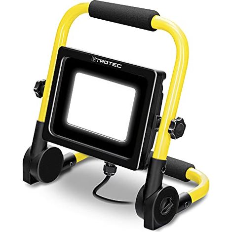 TROTEC Faretto da cantiere LED PWLS 10‑30 faro da lavoro illuminazione faretto da cantiere 2700 lm IP65 bianco luce diurna