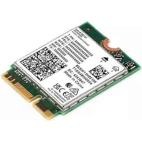 Carte réseau sans fil tri-bande WiFi7 BE200, adaptateur réseau sans fil 2,4 GHz/5 GHz/6 GHz compatible avec Win10/Win11WHBYV (1/4)