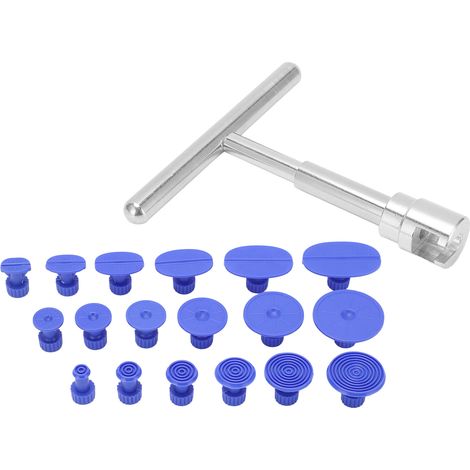 Lackfreies Ausbeulwerkzeug mit T-Form und 18 Zinken, Handwerkzeug zur Reparatur von Fahrzeugschäden (1/5)