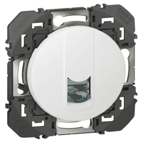 Prise blindée RJ45 catégorie6 STP dooxie finition blanc - LEGRAND