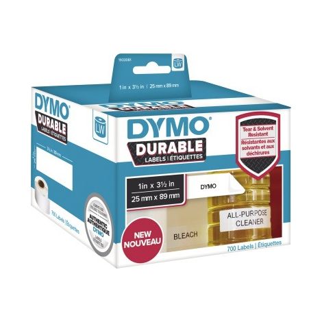 DYMO Thermoetikett für Etikettendrucker Maße: 89 x 25 mm (B x H) Typbezeichnung des Beschriftungsbandes: (1/2)