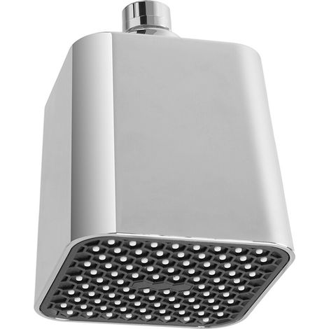 Soffione doccia quadrato 11x11 in abs cromo (1/4)