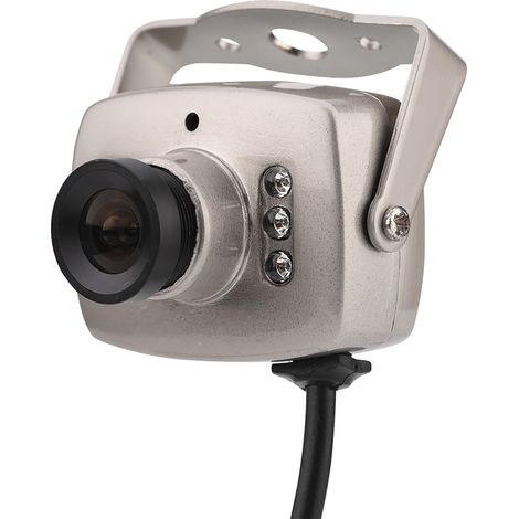 Mini-Überwachungskamera mit 6 LEDs, CMOS-Sensor, Nachtsicht und NTSC-Digitalvideo