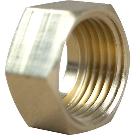Écrou 6 pans CB 1/2" (15/21) - Tube cuivre Ø14 - Arcanaute (1/4)