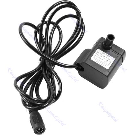 Nouvelle pompe à eau submersible DC 3W 5,5V-12V pour aquarium, fontaine et autres bassins.