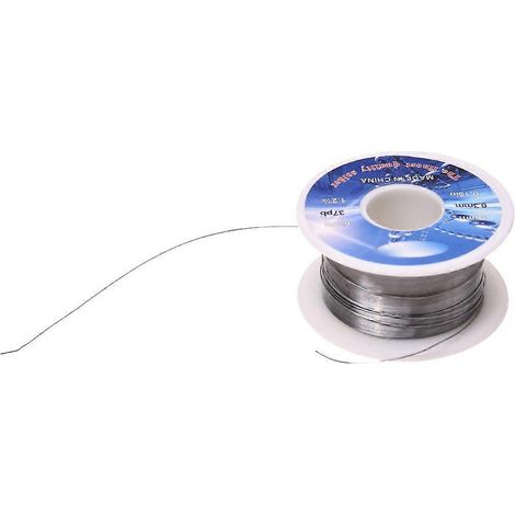 Fil d'étain à souder 0.3mm avec âme décapante 63/37 en bobine longue durée