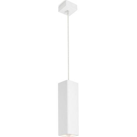 Lampadario lampada JACK RC a sospensione gesso 230V GU10 35W