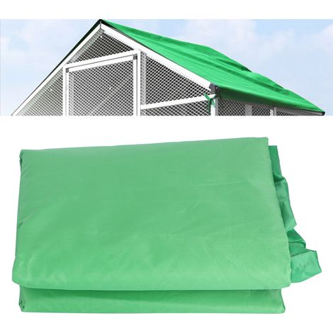 Housse de protection pour cage à oiseaux, cage à animaux, abri anti-pluie et anti-poussière pour jardin et terrasse