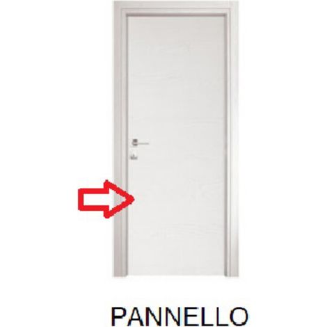 R PANNELLO X PORTA MOD.MICROTEC FRASSINO BIANCO CM.210X90
