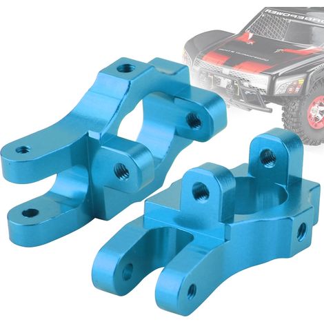 Vorderradnabenträger L/R 0006 Upgrade-Teil für RC 1/12 Wl Toys 12428 12423 12628 (Blau) (1/5)