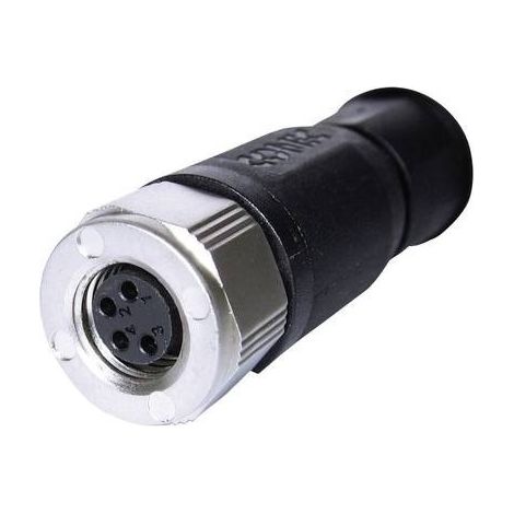 Conec 42-00008 Connettore non confezionato per sensore o attuatore M8 Presa dritta Numero di poli: 4 1 pz.