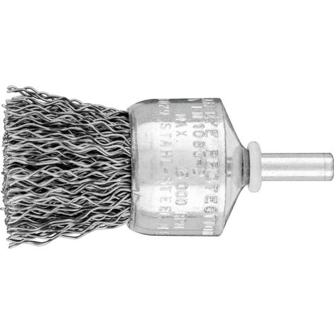 PFERD TOOLS Pinselbürste ungezopft PBU Ø30mm Schaft-Ø6 mm Stahl-Draht-Ø0,50 10 Stk (1/5)