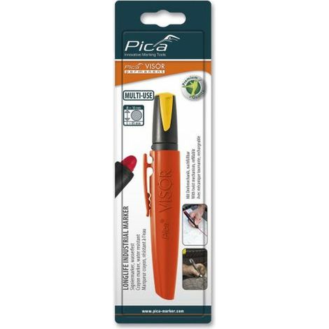 Pica VISOR Permanent Marker Giallo-SB