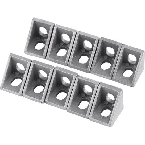 Staffa angolare a L in lega di alluminio per accessori per finestre (1/5)