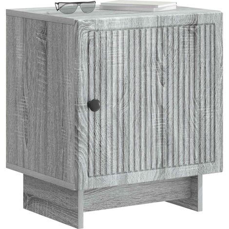 Maison Exclusive - Nachttisch Graues Sonoma 43 x 34,5 x 50 cm Hol