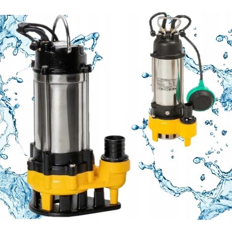 Pompe submersible WQF 550 - 550W - Acier inoxydable - Idéale pour eaux usées - Automatique et robuste (1/5)