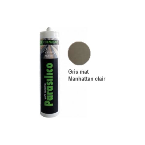 Mastic silicone Parasilico Prestige Matt DL CHEMICALS - Gris mat - 0100092NE08871
