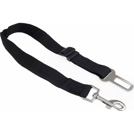 Laisse de voiture pour chien ou chat, compatible avec la ceinture de sécurité AMIO-02232