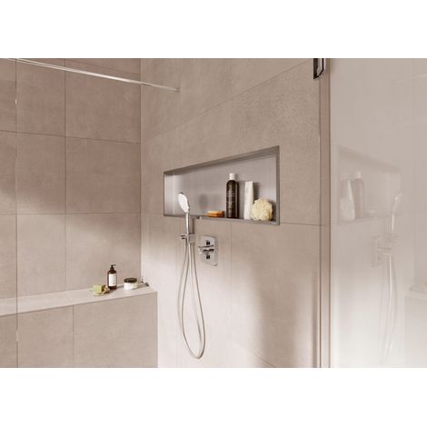 Banyo – Niche à encastrer 900 x 300 mm – En inox – Montage vertical ou horizontal – Pour cloison légère – Garantie 10 ans (1/5)